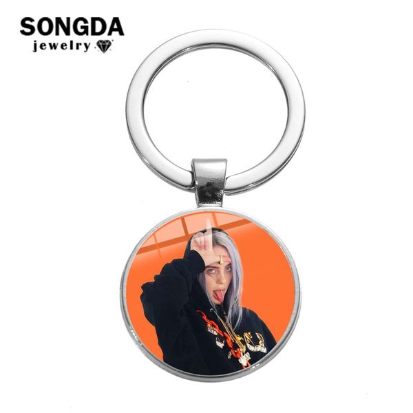 songda 2019 хип-хоп певица билли эйлиш брелок модный harajuku плакат с искусством стекло кабошон брелок сумка брелок автомобиля цепи поклонн, Silver
songda 2019 хип-хоп певица билли эйлиш брелок модный harajuku плакат с искусством стекло кабошон брелок сумка брелок автомобиля цепи поклонн, Silver
