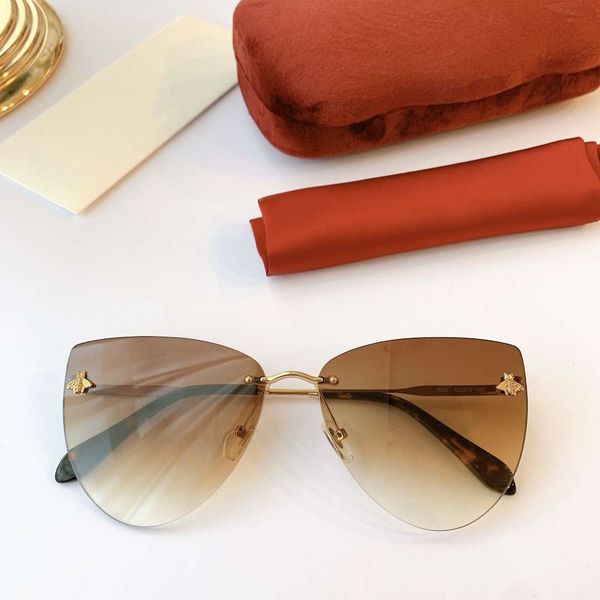new luxury little bee summer sunglasses brand sunglasses womens beach goggle glasses uv400 0365 6 color super quality with box, White;black
new luxury little bee summer sunglasses brand sunglasses womens beach goggle glasses uv400 0365 6 color super quality with box, White;black