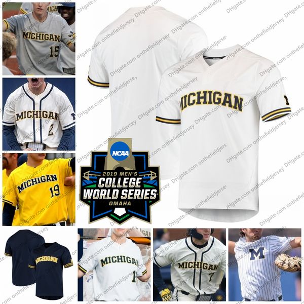 custom cws 2019 michigan wolverines baseball jersey any name number 0 joe donovan 2 jack blomgren 4 ako thomas 47 tommy henry s-4xl
custom cws 2019 michigan wolverines baseball jersey any name number 0 joe donovan 2 jack blomgren 4 ako thomas 47 tommy henry s-4xl