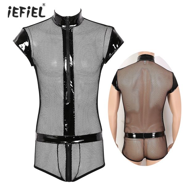 mens сексуальное белье bodysuit молнии open промежность кэтсьют комбенизоны костюмы high neck трико комбинезон see through sheer ажурные кук, Black;brown
mens сексуальное белье bodysuit молнии open промежность кэтсьют комбенизоны костюмы high neck трико комбинезон see through sheer ажурные кук, Black;brown