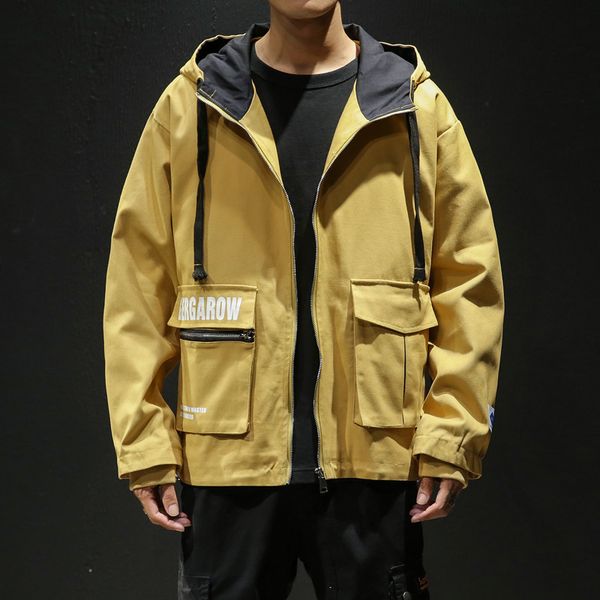 japanese style oversize m-5xl kahki patchwork pocket fashion windbreaker autumn zipper men fashion black loose hooded jacket, Black;brown
japanese style oversize m-5xl kahki patchwork pocket fashion windbreaker autumn zipper men fashion black loose hooded jacket, Black;brown