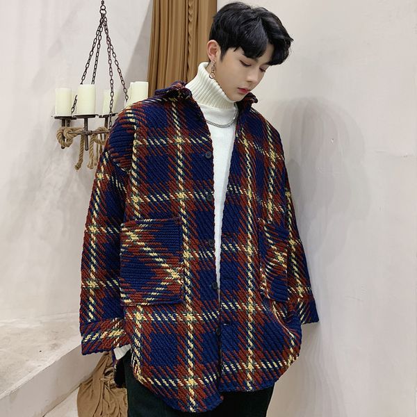2019 spring new men's designer models koreanstyle streetfashion wide version irregular network red super firecouple casual shirt, Tan;black
2019 spring new men's designer models koreanstyle streetfashion wide version irregular network red super firecouple casual shirt, Tan;black