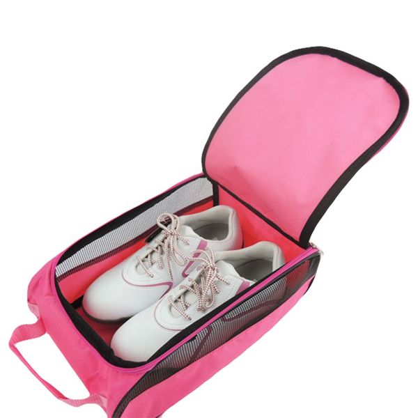 2 colors outdoor sports golf shoes bag with mesh ventilation durable golf shoe package zipper travel carrier accessory
2 colors outdoor sports golf shoes bag with mesh ventilation durable golf shoe package zipper travel carrier accessory