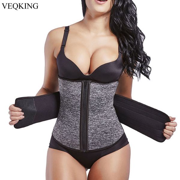 veqking s-6xl waist trainer body shaper women men double compression sports belt sweat-exhausting weight loss cincher slim belt, Black;gray
veqking s-6xl waist trainer body shaper women men double compression sports belt sweat-exhausting weight loss cincher slim belt, Black;gray