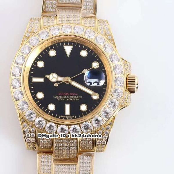 3 стиль люкс высокое качество sf 40мм 116610 дата 18k gold full diamonds автоматическая мужские часы черный циферблат циферблат бриллианты р, Slivery;brown
3 стиль люкс высокое качество sf 40мм 116610 дата 18k gold full diamonds автоматическая мужские часы черный циферблат циферблат бриллианты р, Slivery;brown