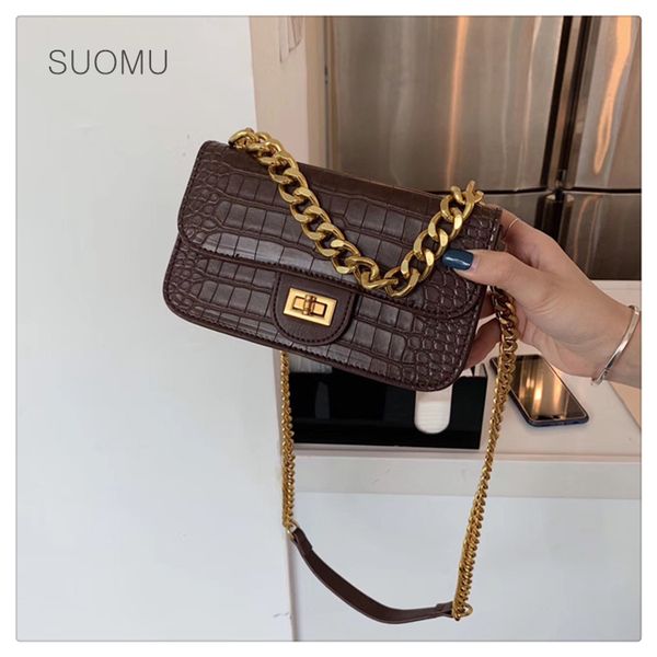 chains flap bag animal print alligator pu leather messenger bag women ladies 2020 spring summer new crossbody black beige
chains flap bag animal print alligator pu leather messenger bag women ladies 2020 spring summer new crossbody black beige