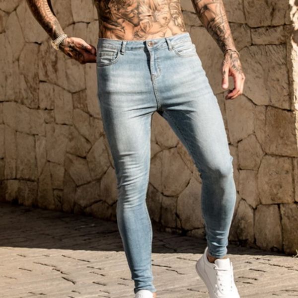 fashion washed denim pants hip hop jeans streetwear casual full men pants slim fit stretch biker jeans male pencil denim trouser, Blue
fashion washed denim pants hip hop jeans streetwear casual full men pants slim fit stretch biker jeans male pencil denim trouser, Blue