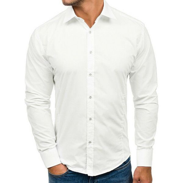 2019 brand men casual long sleeved solid shirts slim fit male social business dress shirt stylish men clothing dropshipping, White;black
2019 brand men casual long sleeved solid shirts slim fit male social business dress shirt stylish men clothing dropshipping, White;black