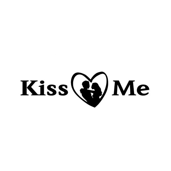 13.3cm*3.7cm kiss me heart love vinyl decal car sticker warm and romantic car styling car accessories
13.3cm*3.7cm kiss me heart love vinyl decal car sticker warm and romantic car styling car accessories