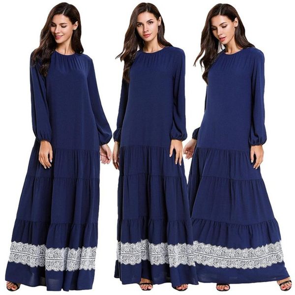 fashion women layered dress abaya dubai ruffle kaftan muslim kaftan ethnic robe lace patchwork islamic draped gown loose dresses, Red
fashion women layered dress abaya dubai ruffle kaftan muslim kaftan ethnic robe lace patchwork islamic draped gown loose dresses, Red