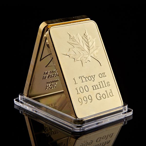 maple leaf coin 1 oz gold plated souvnir coin with acrylic protection capsules crafts business gift collectible
maple leaf coin 1 oz gold plated souvnir coin with acrylic protection capsules crafts business gift collectible