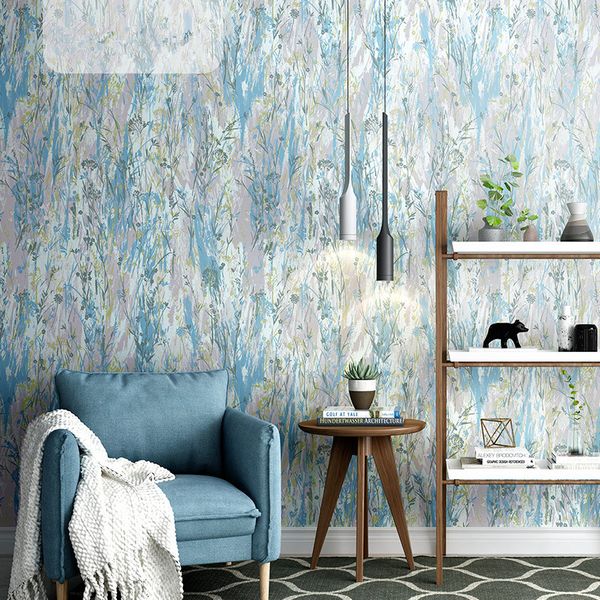 высокое качество корейский пастырского фиолетовый обои гостиной теплой спальне современный минималистский nordic стиль обои романтическая те 
высокое качество корейский пастырского фиолетовый обои гостиной теплой спальне современный минималистский nordic стиль обои романтическая те