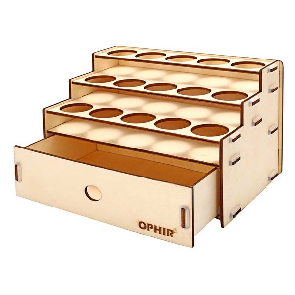 new 3 layers wooden pigment bottle drawer storage organizer 15/80 holes color paint ink brush stand rack modular holder
new 3 layers wooden pigment bottle drawer storage organizer 15/80 holes color paint ink brush stand rack modular holder