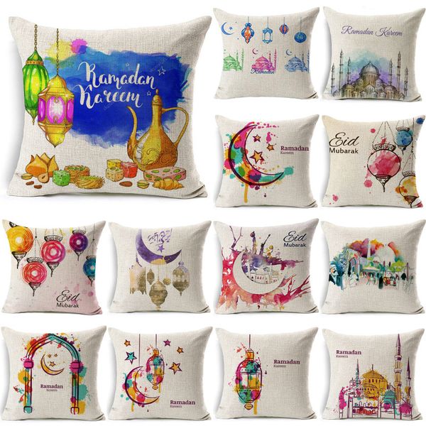 ramadan decoration cushion cover linen blessed eid mubarak moon lantern decorative pillows mosque decorative pillowcase 40253
ramadan decoration cushion cover linen blessed eid mubarak moon lantern decorative pillows mosque decorative pillowcase 40253