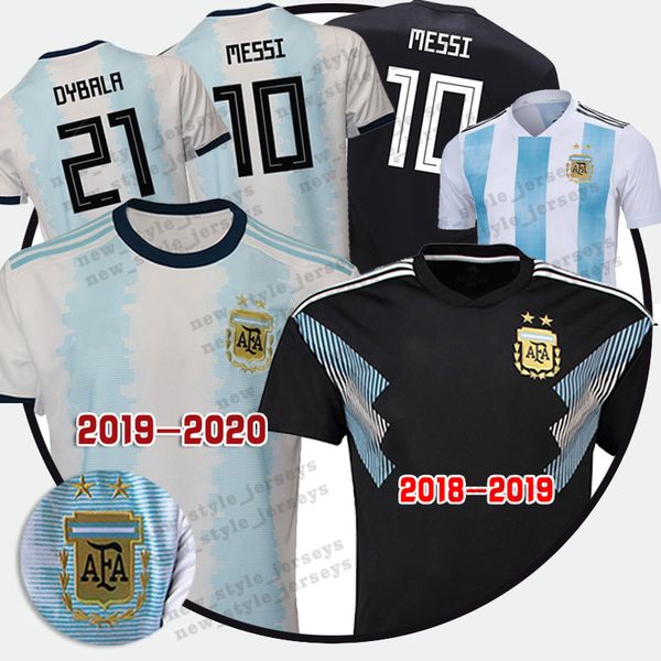 Thailand 2019 2020 new season Argentina Soccer Jerseys Men 10 Messi DYBALA HIGUAIN ICARDI Camisetas football uniform
Thailand 2019 2020 new season Argentina Soccer Jerseys Men 10 Messi DYBALA HIGUAIN ICARDI Camisetas football uniform