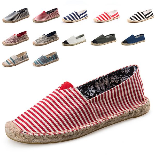 summer female insole fisherman shoes graffiti stripe women espadrille casual shoes girl canvas driving loafers flats, Black
summer female insole fisherman shoes graffiti stripe women espadrille casual shoes girl canvas driving loafers flats, Black