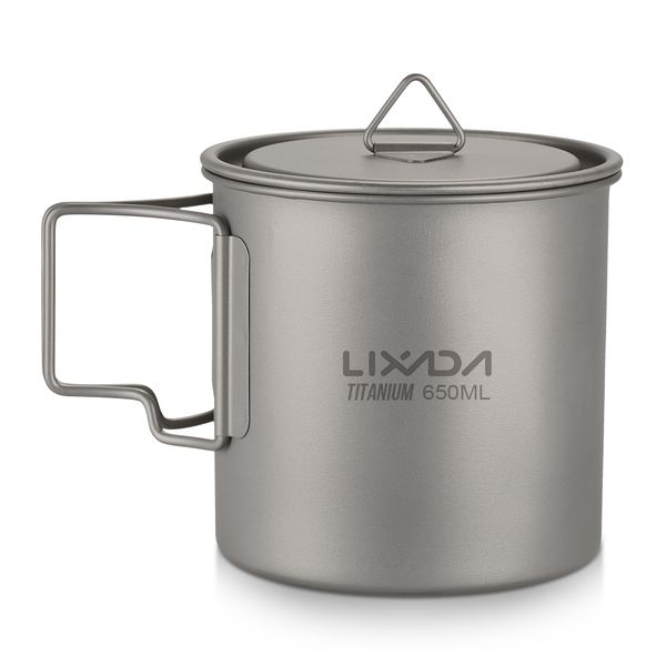 lixada outdoor ultralight titanium cup portable camping picnic water cup mug with foldable handle 300ml / 350ml / 550ml 650ml
lixada outdoor ultralight titanium cup portable camping picnic water cup mug with foldable handle 300ml / 350ml / 550ml 650ml