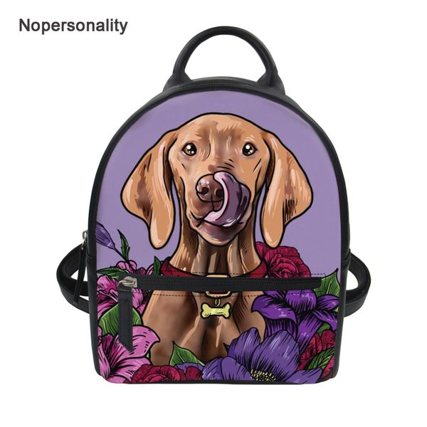 nopersonality cute vizlsa dog print backpack for women small leather floral female ladies shoulder bag girls travel backbags
nopersonality cute vizlsa dog print backpack for women small leather floral female ladies shoulder bag girls travel backbags