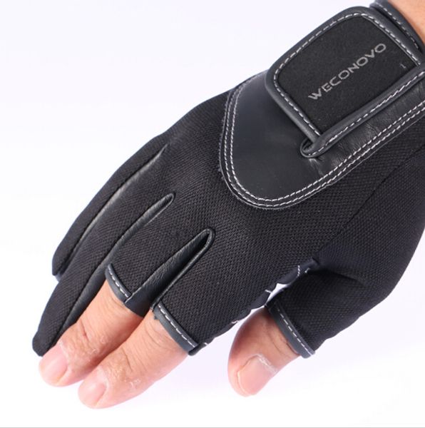 sports gloves new men's fishing gloves exposed three fingers outdoor sports wear fishing gear half finger gloves factory direct sales, Black
sports gloves new men's fishing gloves exposed three fingers outdoor sports wear fishing gear half finger gloves factory direct sales, Black