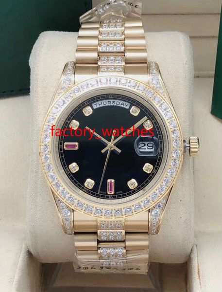 new automatic men watch 41mm gold case stones bezel and diamonds in middle of bracelet multi-color dial wrist watches, Slivery;brown
new automatic men watch 41mm gold case stones bezel and diamonds in middle of bracelet multi-color dial wrist watches, Slivery;brown