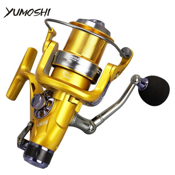 stainless steel spinning reel 50 60 series fishing reels carp fishing wheel pesca molinete baitcasting front and rear brak km
stainless steel spinning reel 50 60 series fishing reels carp fishing wheel pesca molinete baitcasting front and rear brak km