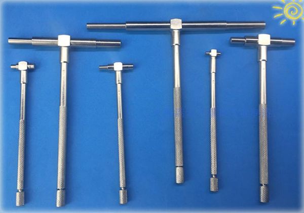 8-150mm (5/16 "-6") telescoping gauge set 6pcs/set internal gauge hole gauges for quick inside measurements of holes
8-150mm (5/16 "-6") telescoping gauge set 6pcs/set internal gauge hole gauges for quick inside measurements of holes