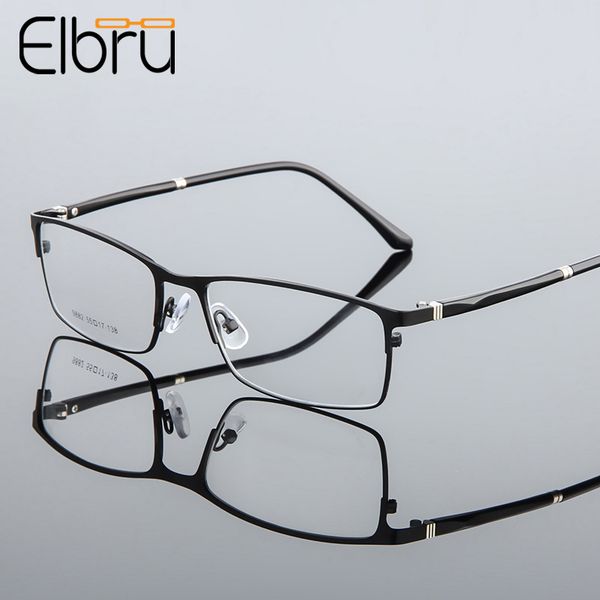 elbru anti-blue light metal square frame glasses frame men classic business full optical myopia eyeglasses, Black
elbru anti-blue light metal square frame glasses frame men classic business full optical myopia eyeglasses, Black
