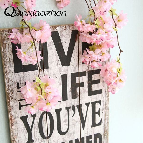 qianxiaozhen 1 pcs cherry blossoms artificial flowers for wedding fake flowers bouquet wedding home decoration
qianxiaozhen 1 pcs cherry blossoms artificial flowers for wedding fake flowers bouquet wedding home decoration