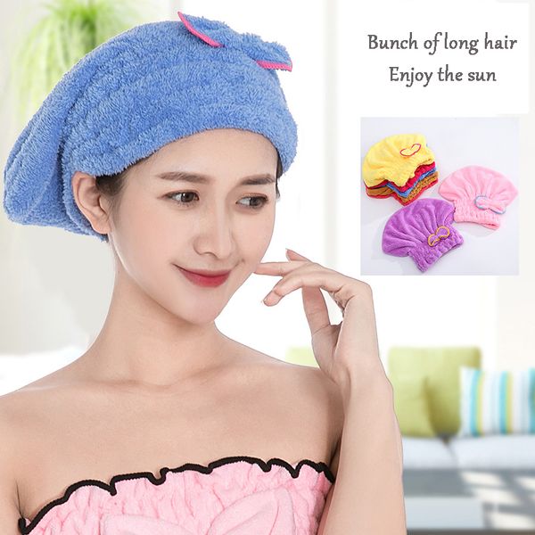 microfiber cute shower cap bag hair absorbent dry hair cap shower dry towel bathroom supplies
microfiber cute shower cap bag hair absorbent dry hair cap shower dry towel bathroom supplies
