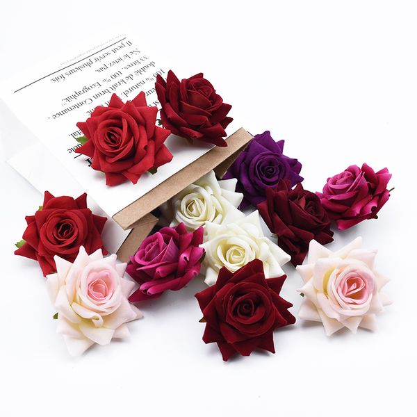 50/100 pieces silk roses wedding bride wrist flower material christmas decorative flowers wreaths home decor artificial flowers
50/100 pieces silk roses wedding bride wrist flower material christmas decorative flowers wreaths home decor artificial flowers