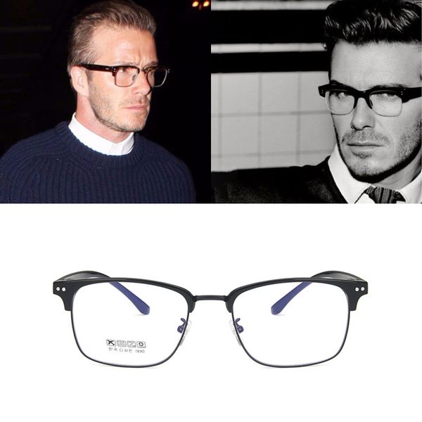 mizho 2020 classic euramerican fashion semi-rimle eyewear frame retro beckham star men flasses frame optical tr90 fake glasses, Black
mizho 2020 classic euramerican fashion semi-rimle eyewear frame retro beckham star men flasses frame optical tr90 fake glasses, Black
