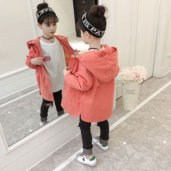 kids Girls Trench New Autumn Casual Solid Hooded Long Coats Outerwear Windbreaker Jackets Tops Children Clothing Costume, Pink
kids Girls Trench New Autumn Casual Solid Hooded Long Coats Outerwear Windbreaker Jackets Tops Children Clothing Costume, Pink