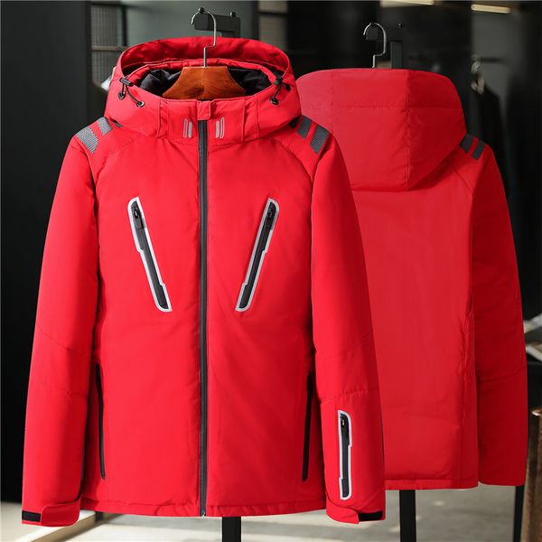 tide white duck down jacket men autumn winter warm hooded coat men ultralight duck down jacket male windproof parka, Black
tide white duck down jacket men autumn winter warm hooded coat men ultralight duck down jacket male windproof parka, Black