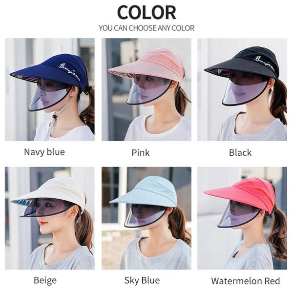 protective hat fisherman hat gas mask anti-fog uv female black hats outdoor cap antiviru men camping eye protection masks, Black;white
protective hat fisherman hat gas mask anti-fog uv female black hats outdoor cap antiviru men camping eye protection masks, Black;white