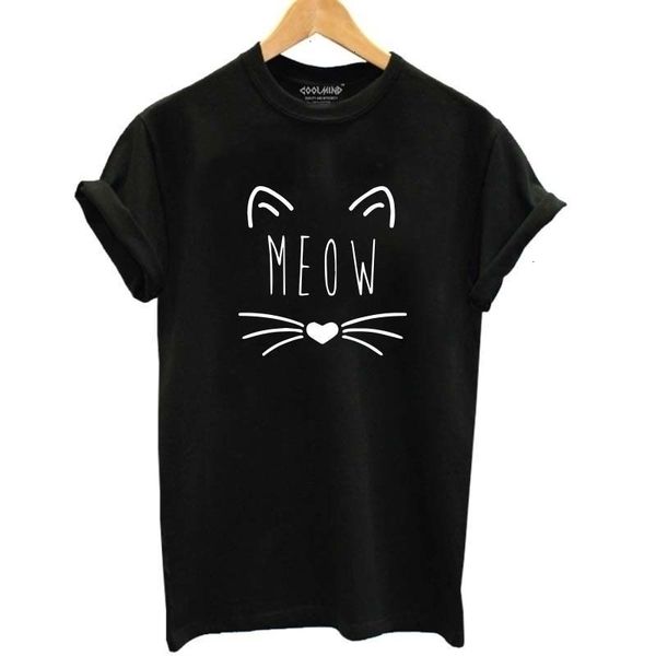 women t shirt womens designer clothes the coolmind 100% cotton meow print cat t shirt casual funny shirt for lady tee hipster, White
women t shirt womens designer clothes the coolmind 100% cotton meow print cat t shirt casual funny shirt for lady tee hipster, White