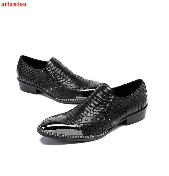autumn silver square toe men dress shoes black leather luxury male casual shoes slip-on man office feast formal
autumn silver square toe men dress shoes black leather luxury male casual shoes slip-on man office feast formal