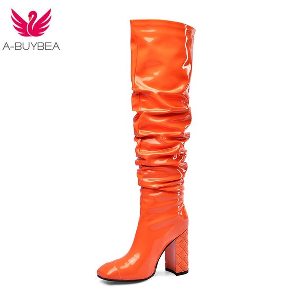 woman rubber boots square heel over the knee boots classic square toe pu leather zip ladies party dress dance shoes, Black
woman rubber boots square heel over the knee boots classic square toe pu leather zip ladies party dress dance shoes, Black