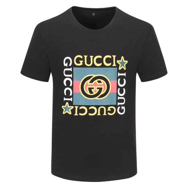 men's design t-shirt brand men's summer luxury t-shirt clothing casual street clothing round neck short sleeve t-shirt, White;black
men's design t-shirt brand men's summer luxury t-shirt clothing casual street clothing round neck short sleeve t-shirt, White;black