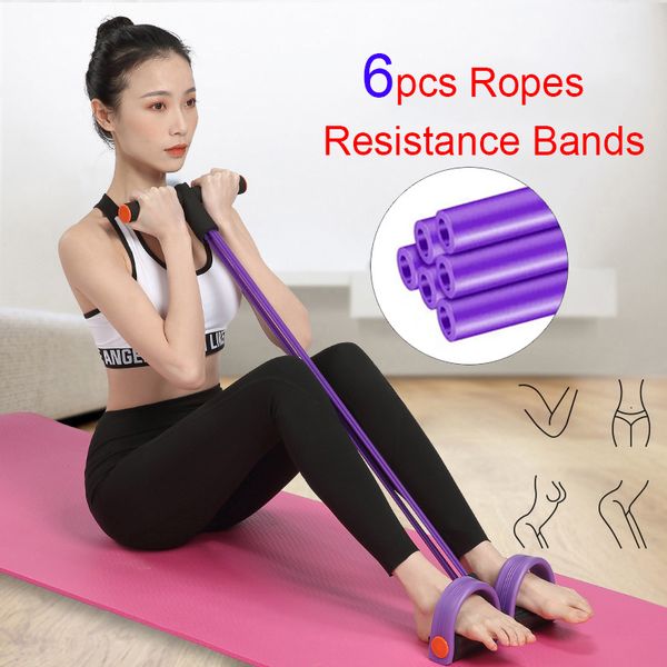 resistance bands indoor 6 pull ropes pedal set for home gym fitness exercise band equipment crossfit workout yoga sit up puller
resistance bands indoor 6 pull ropes pedal set for home gym fitness exercise band equipment crossfit workout yoga sit up puller