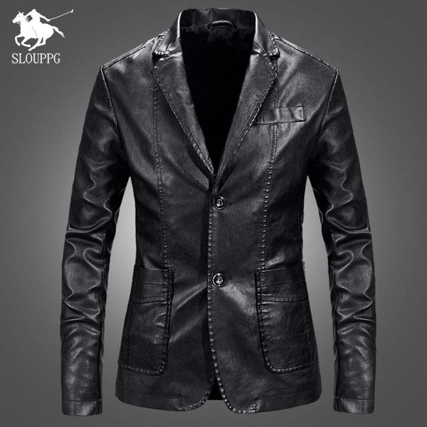 brand pu leather jacket men autumn casual zipper mens motorcycle leather jacket winter male slim fit coat plus size 4xl 2019, Black
brand pu leather jacket men autumn casual zipper mens motorcycle leather jacket winter male slim fit coat plus size 4xl 2019, Black