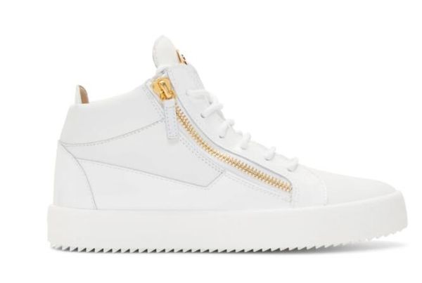 New 2019 zanotti black and white leather high for ca ual hoe fa hion men and women neaker hipping
New 2019 zanotti black and white leather high for ca ual hoe fa hion men and women neaker hipping