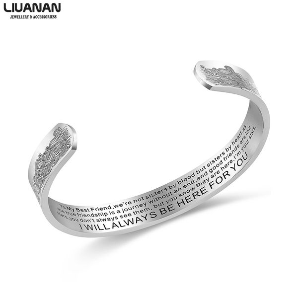 10mm wide friends engraved friendship bangles for women not sisters by blood but by heart, Black
10mm wide friends engraved friendship bangles for women not sisters by blood but by heart, Black