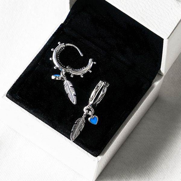 turquoise hearts and feather hoop earrings women luxury designer for pandora 925 sterling silver fashion earring with original logo box sets, Golden;silver
turquoise hearts and feather hoop earrings women luxury designer for pandora 925 sterling silver fashion earring with original logo box sets, Golden;silver