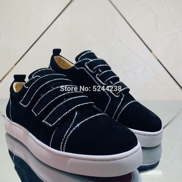 low cut handmade black suede leather three circle crystal rivets prom loafers thick red bottoms men casual loafers dress shoes
low cut handmade black suede leather three circle crystal rivets prom loafers thick red bottoms men casual loafers dress shoes