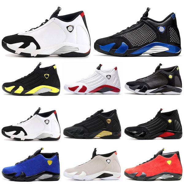 Men Basketball Shoes 14 14s Reverse Gold Red Candy Cane Last Shot Black Toe Desert Sand Thunder DMP Suede Sports Sneakers Drop Shipping
Men Basketball Shoes 14 14s Reverse Gold Red Candy Cane Last Shot Black Toe Desert Sand Thunder DMP Suede Sports Sneakers Drop Shipping