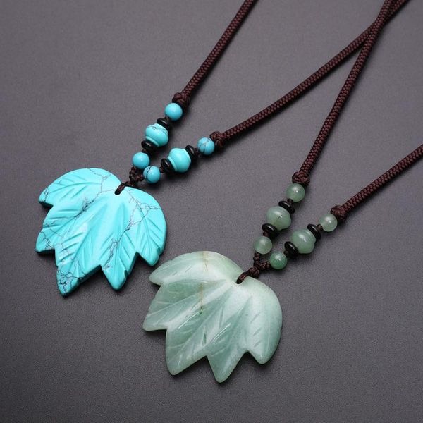 1pcs bohemian women natural stone necklace green turquoises aventurine sweater chain jewelry pendant necklaces, Silver
1pcs bohemian women natural stone necklace green turquoises aventurine sweater chain jewelry pendant necklaces, Silver