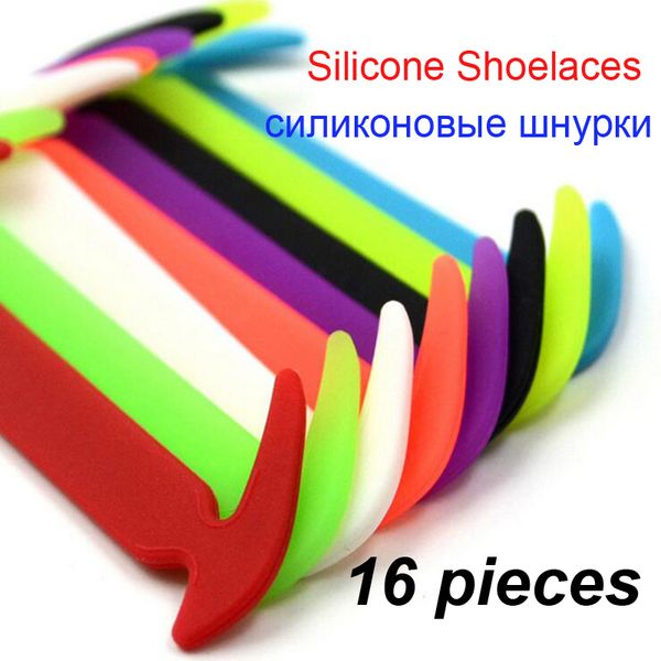 16 pieces/lot elastic silicone shoelaces for shoes no tie silicone shoelace magical special shoelace for all sneakers, Black
16 pieces/lot elastic silicone shoelaces for shoes no tie silicone shoelace magical special shoelace for all sneakers, Black