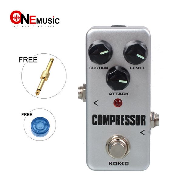 KOKKO FCP2 Mini Compressor Pedal Portable Guitar Effect Pedal With Gold Guitar connector
KOKKO FCP2 Mini Compressor Pedal Portable Guitar Effect Pedal With Gold Guitar connector