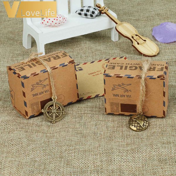50 pcs vintage favors kraft paper candy box travel theme airplane air mail gift packaging box wedding souvenirs scatole regalo
50 pcs vintage favors kraft paper candy box travel theme airplane air mail gift packaging box wedding souvenirs scatole regalo