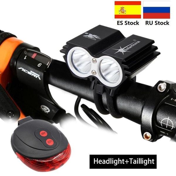 solarstorm 1600 lumens 2x xm-l t6 led front cycling light bike light headlight lamp with rechargeable 18650 battery+charger
solarstorm 1600 lumens 2x xm-l t6 led front cycling light bike light headlight lamp with rechargeable 18650 battery+charger